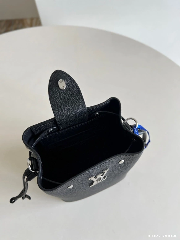 Official oldcobbler BUCKET LOUIS LOCKME VUITTON NANO 0727